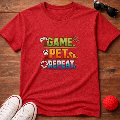 Game Pet Repeat Tee