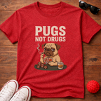 Pugs Not Drugs Tee
