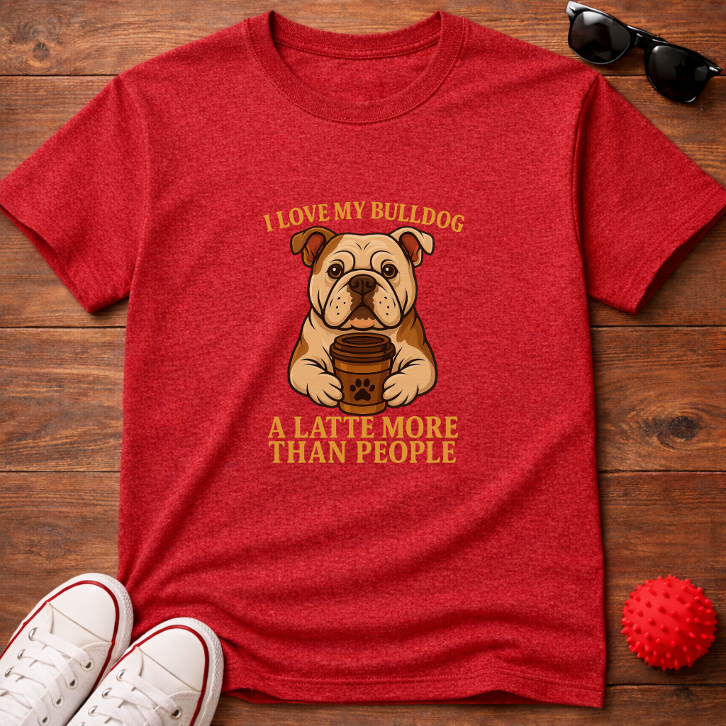 Bulldog Latte Tee