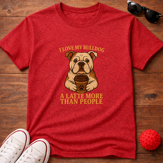 Bulldog Latte Tee