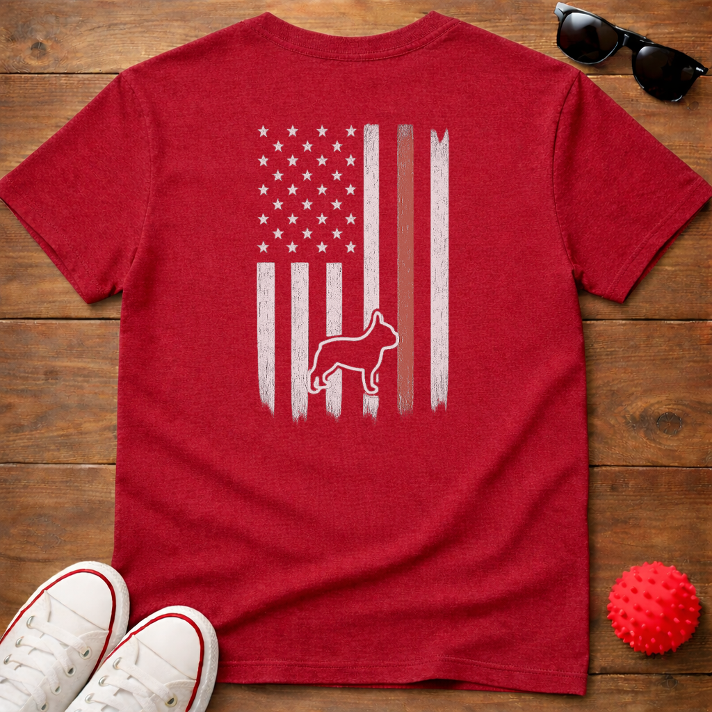Frenchie Flag Tee