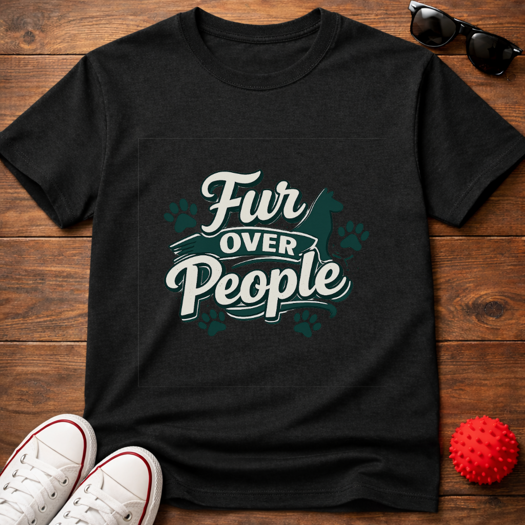 Fur Over People Tee