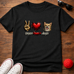 Peace Love Chihuahua Tee