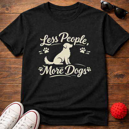 Less People More Dogs Tee