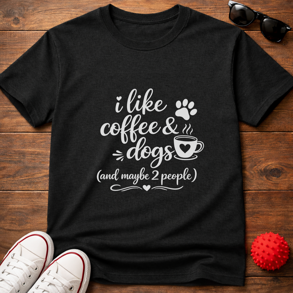 Coffee & Dogs Tee