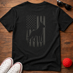 German Shepherd Flag Tee