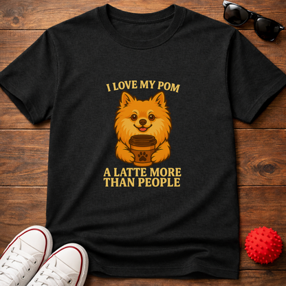 Pomeranian Latte Tee