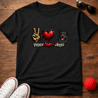 Peace Love GSD Tee