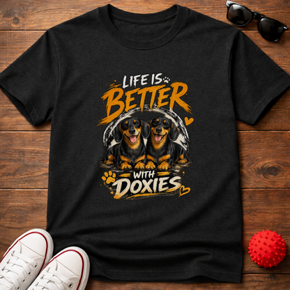 Better With Doxies Tee