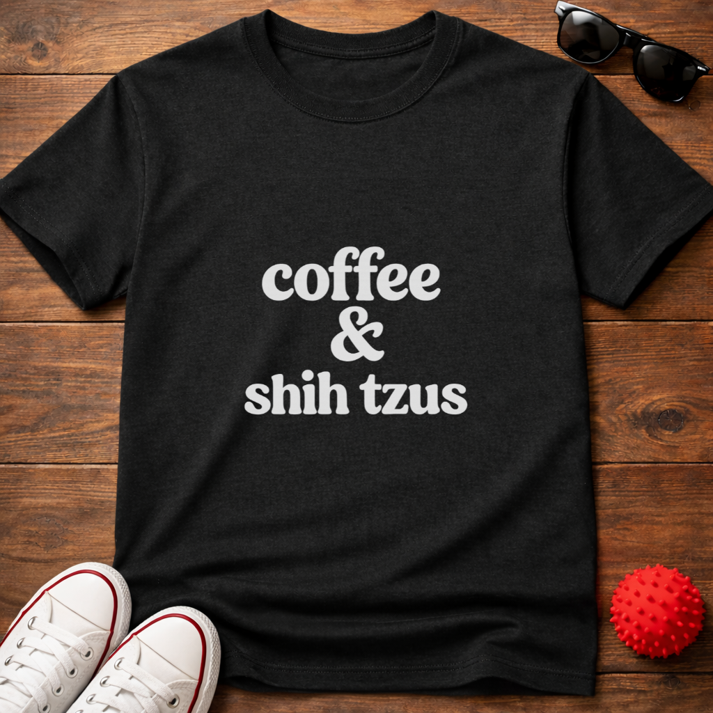 Coffee & Shih Tzus Tee