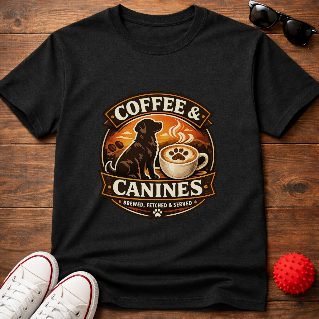 Coffee & Canines Tee