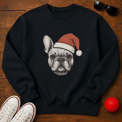 Frenchie Santa Sweatshirt