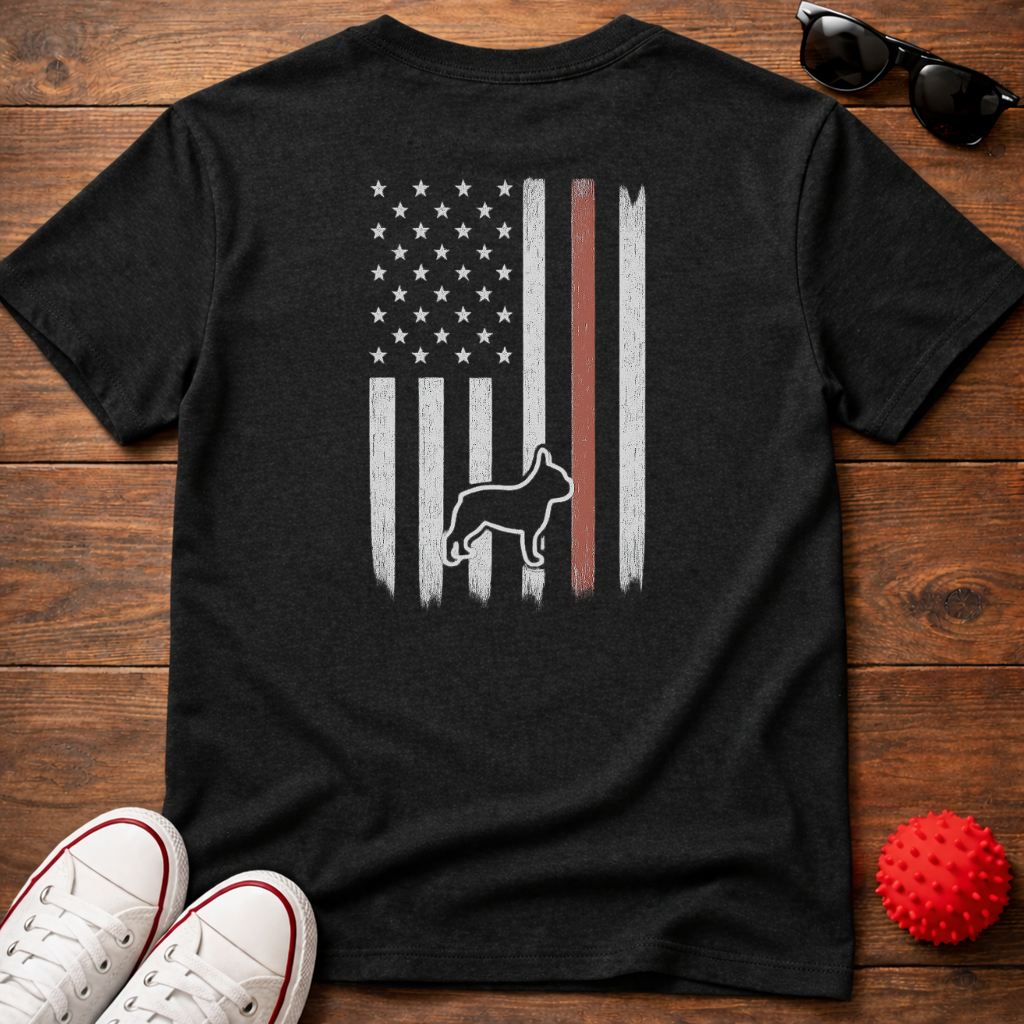 Frenchie Flag Tee