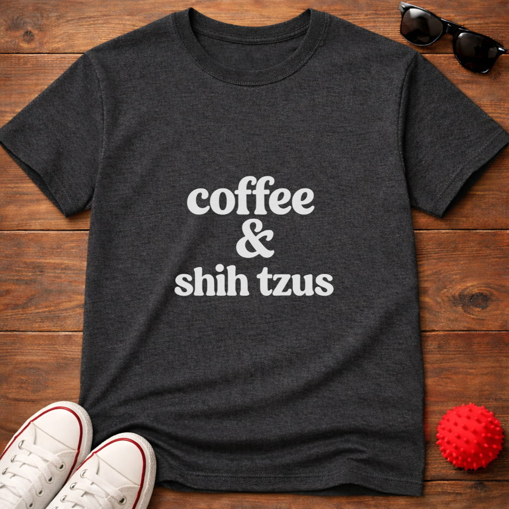 Coffee & Shih Tzus Tee