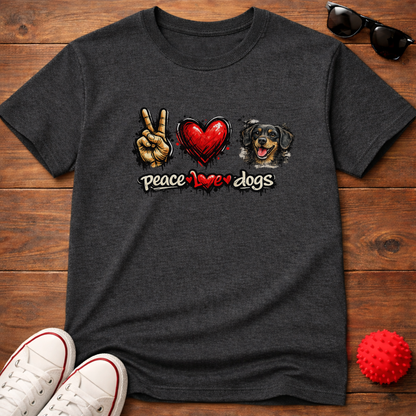 Peace Love Doxie Tee