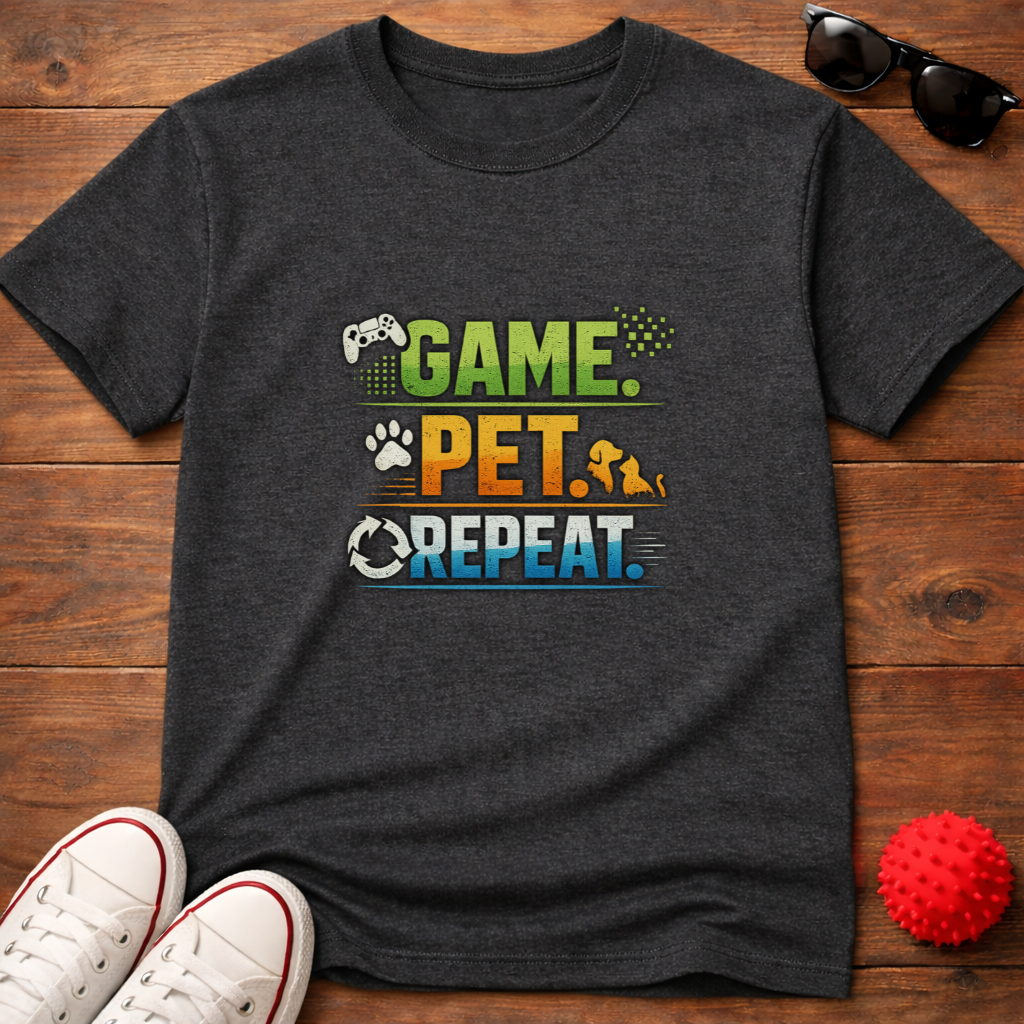 Game Pet Repeat Tee