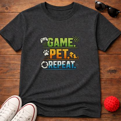 Game Pet Repeat Tee