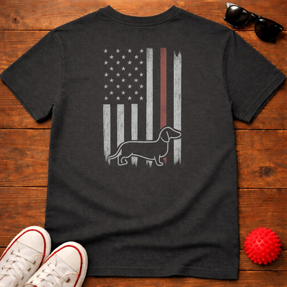 Doxie Flag Tee