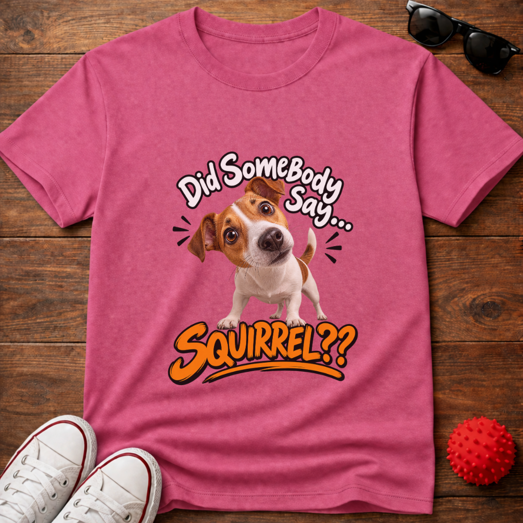 Jack Russell Squirrel Tee