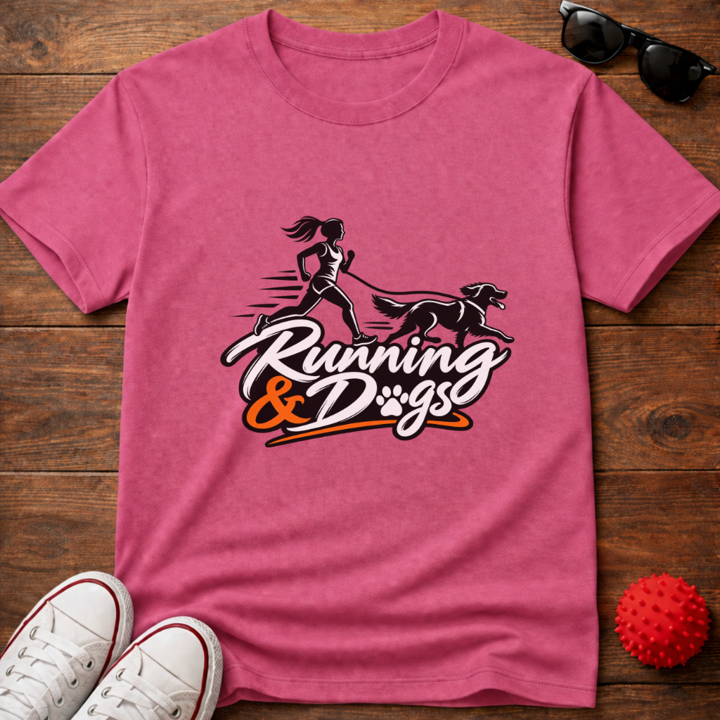 Running & Dogs Tee