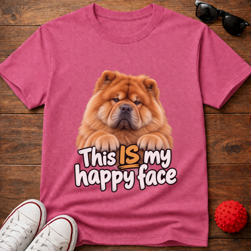 Chow Happy Face Tee