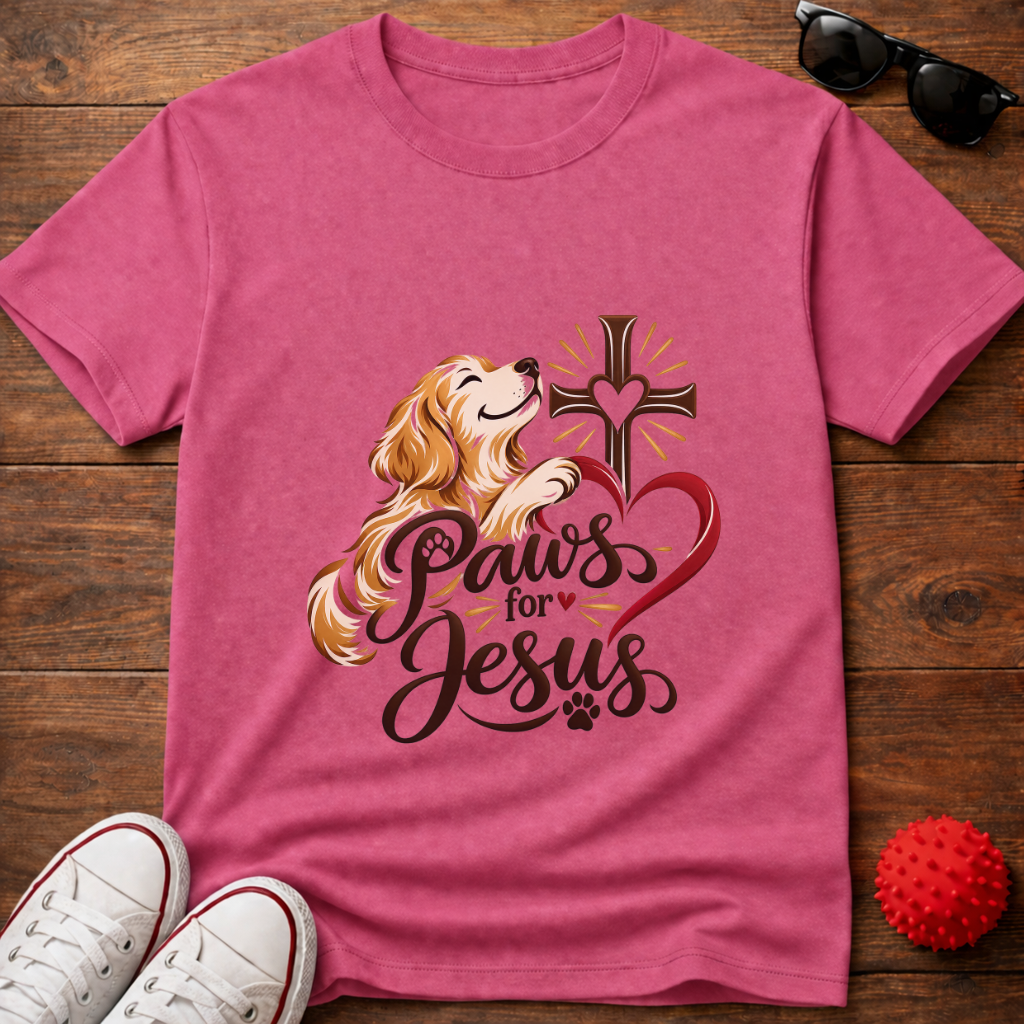 Paws For Jesus Tee