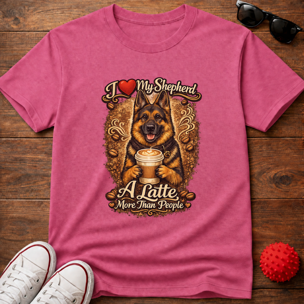 GSD Latte Tee