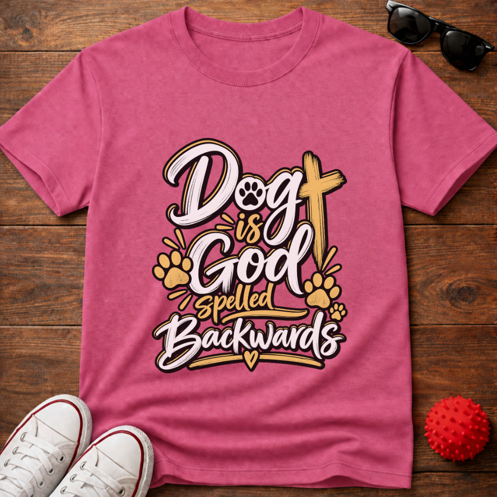 Dog Is God Spelled Backwards Tee