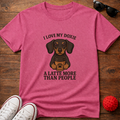 Doxie Latte Tee