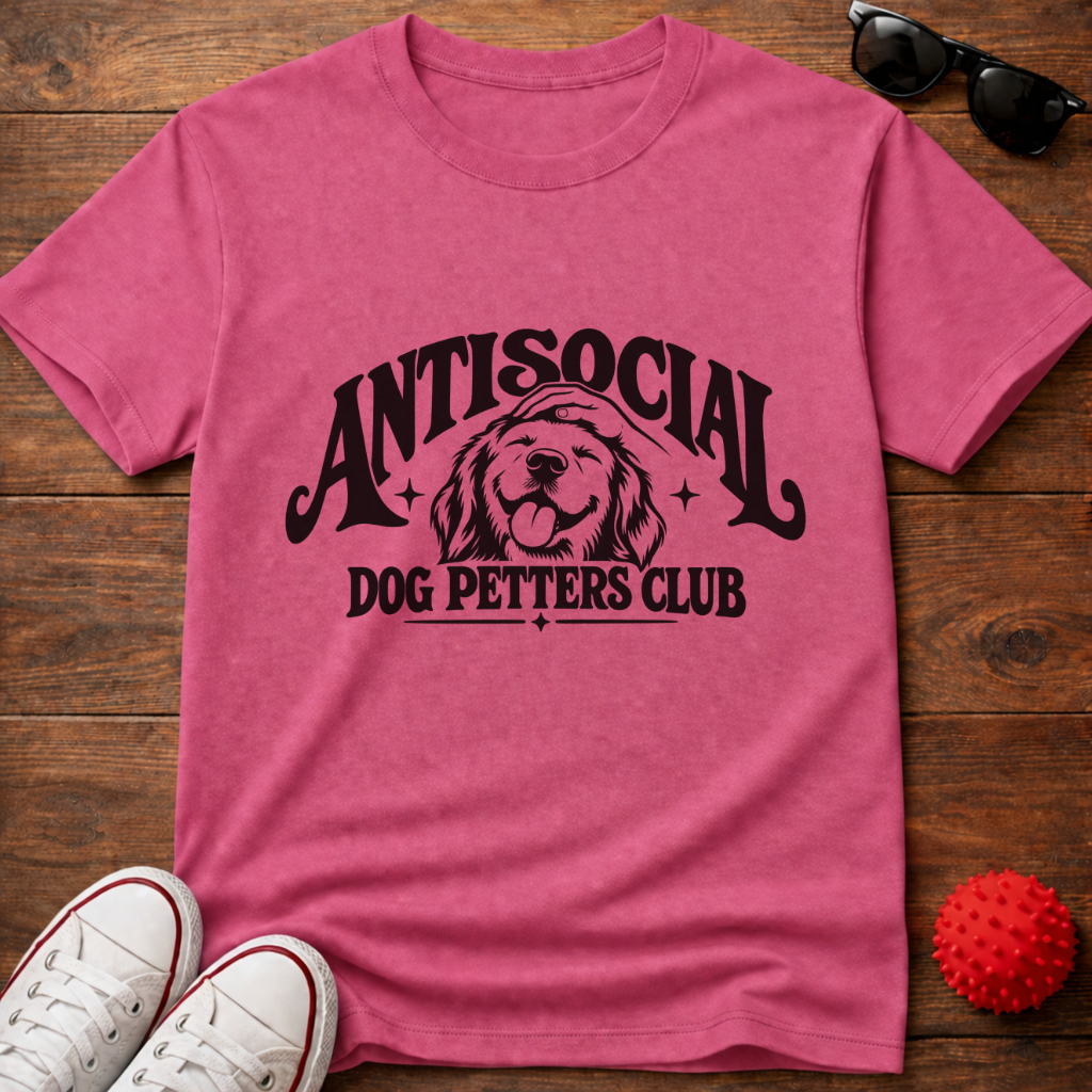 Antisocial Dog Petters Tee