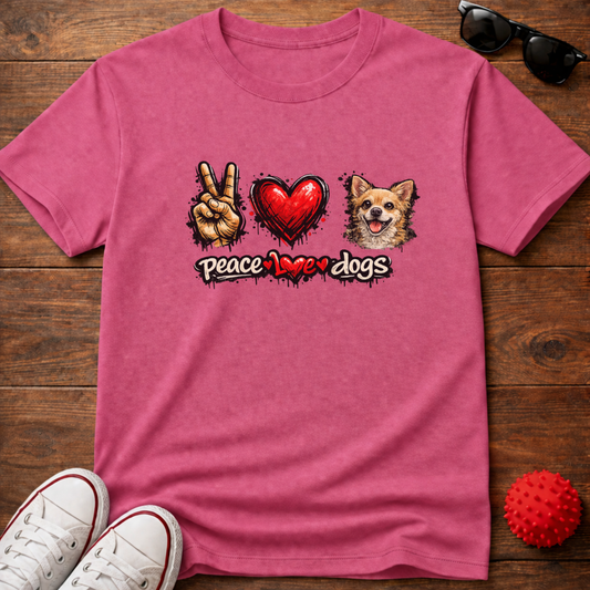 Peace Love Chihuahua Tee