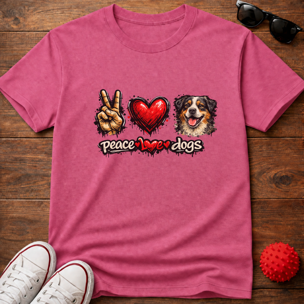 Peace Love Aussie Tee