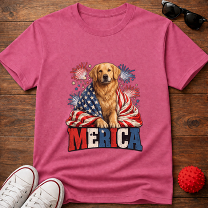 Patriotic Retriever Tee