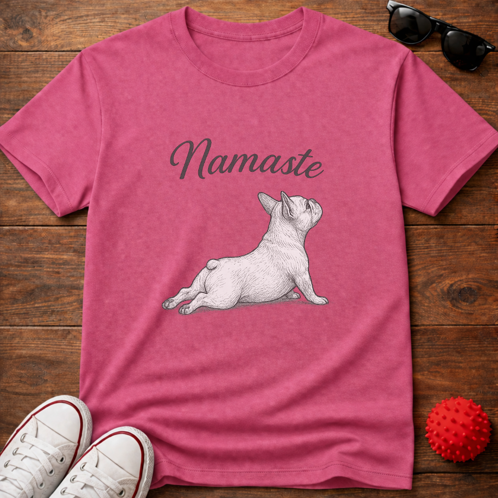 Frenchie Namaste Tee