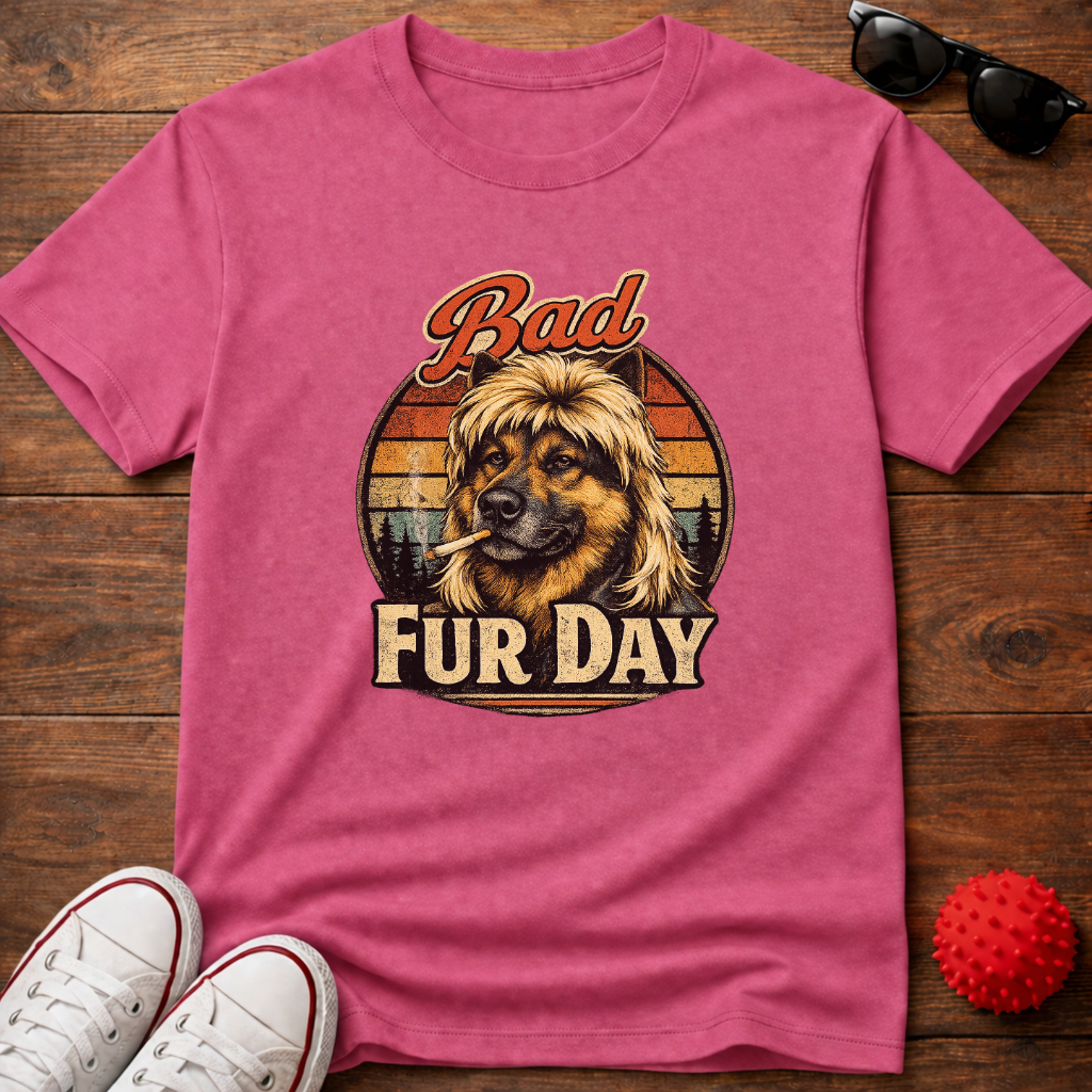 Bad Fur Day Tee