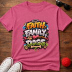 Faith Family Dogs Tee