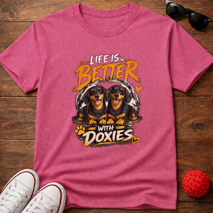 Better With Doxies Tee