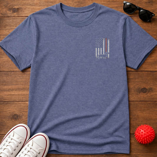 Doxie Flag Tee