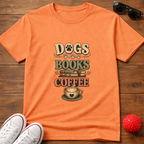Dogs Books Coffee Tee