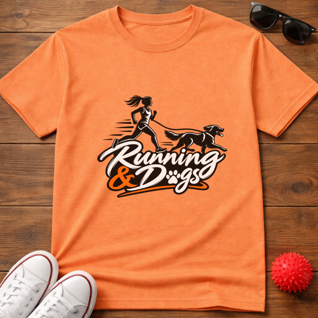 Running & Dogs Tee