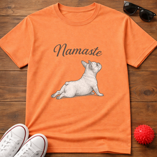 Frenchie Namaste Tee