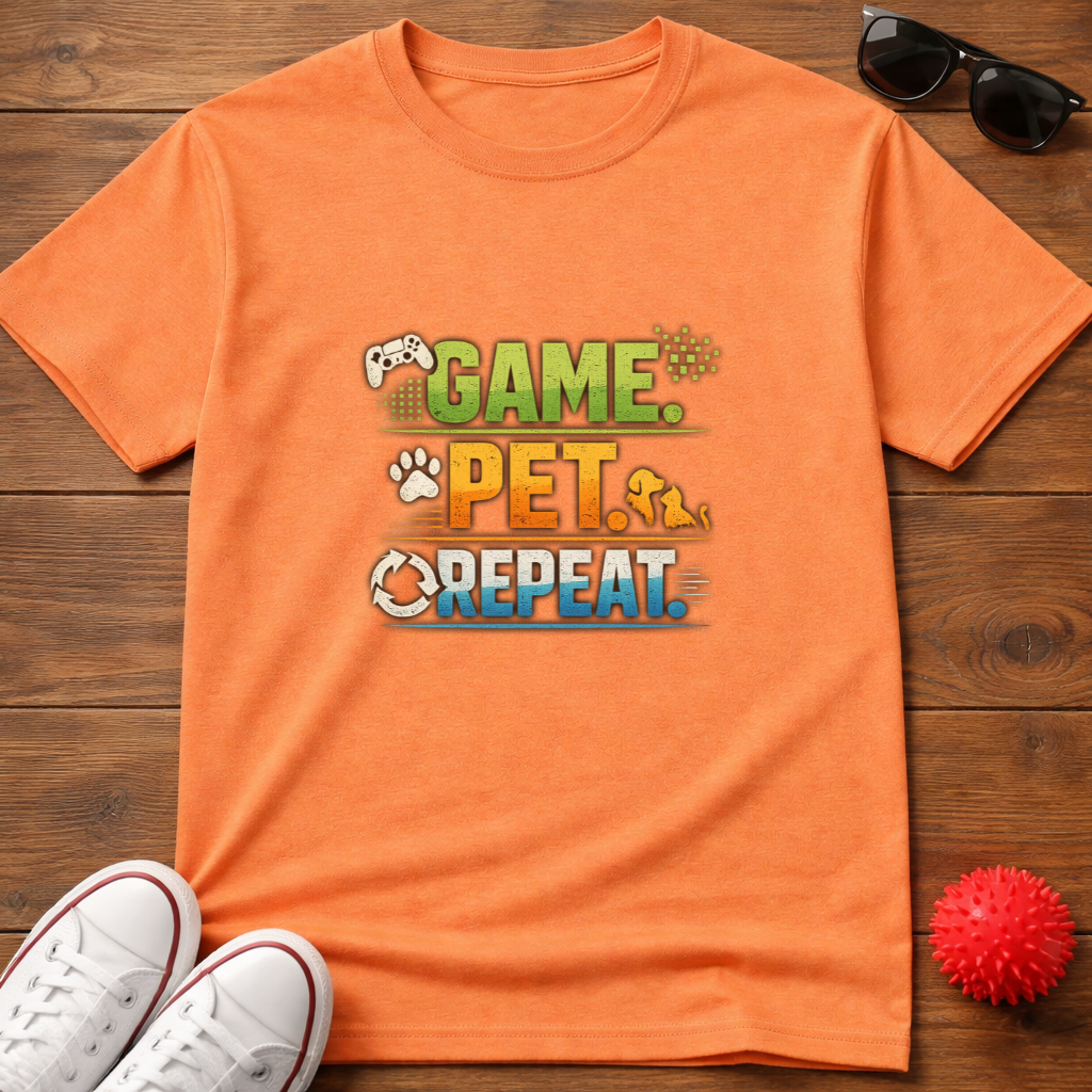Game Pet Repeat Tee