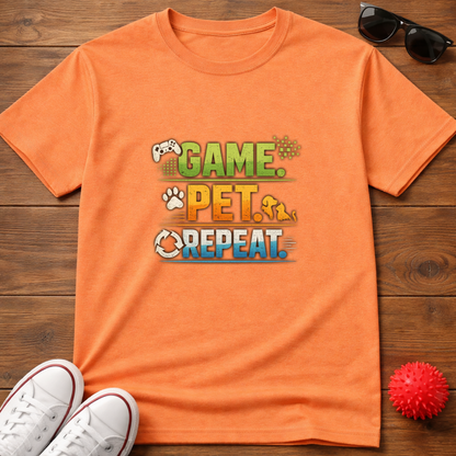 Game Pet Repeat Tee