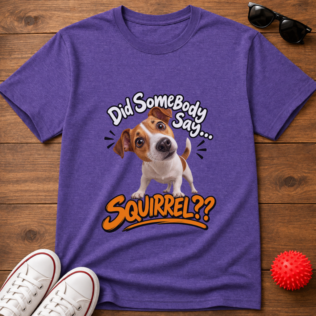 Jack Russell Squirrel Tee