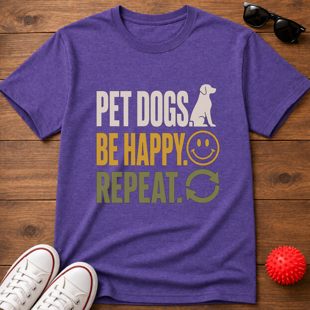 Pet Happy Repeat Tee