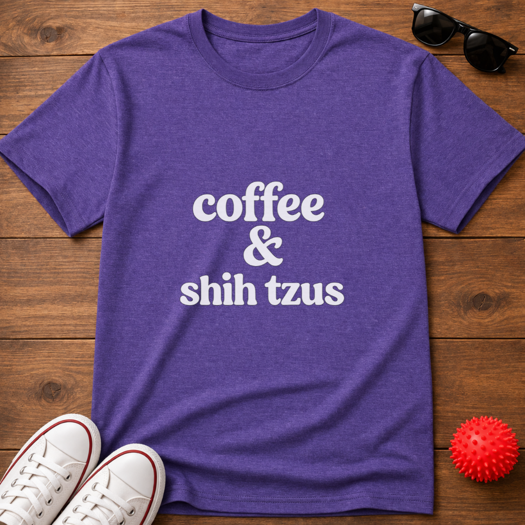 Coffee & Shih Tzus Tee
