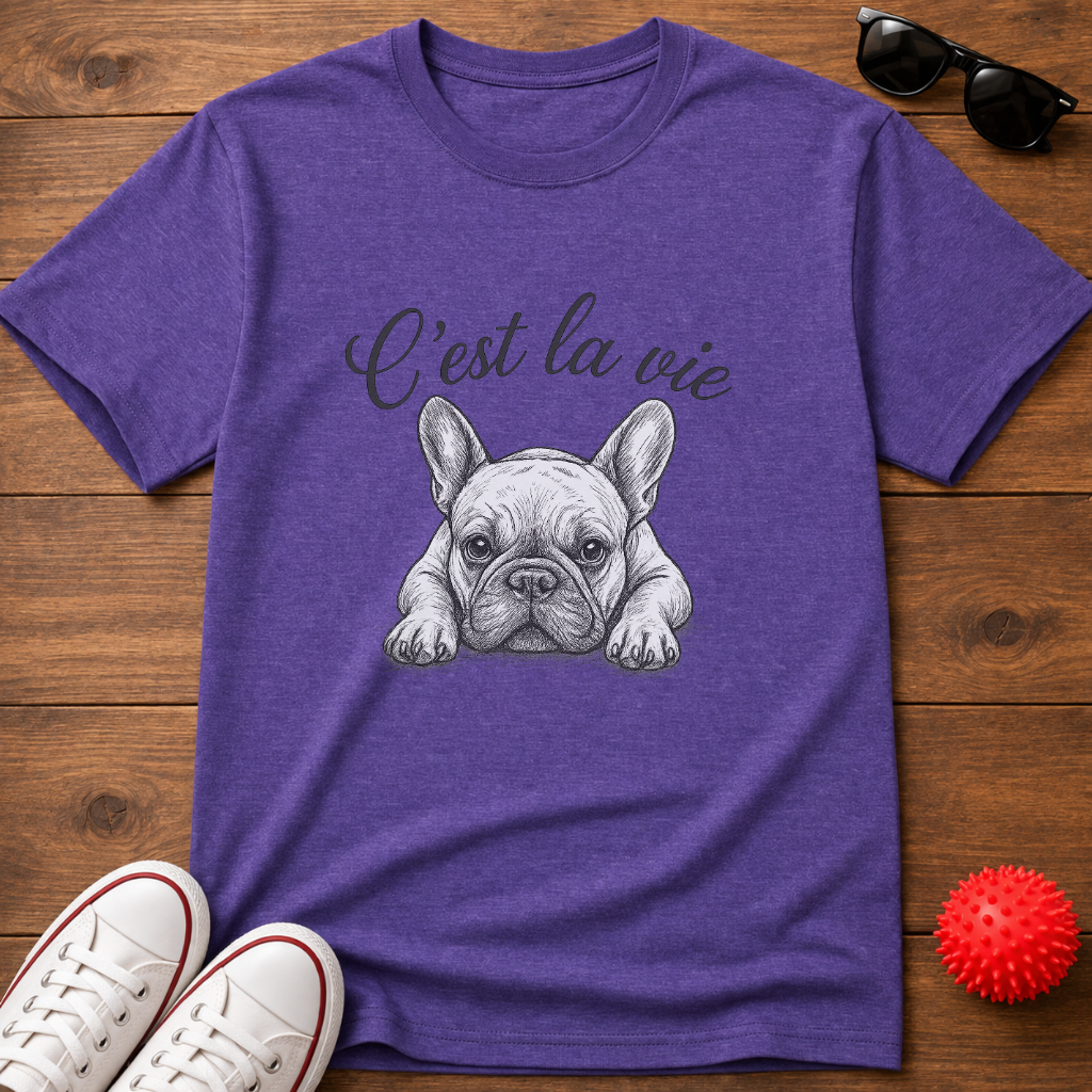 Thoughtful Frenchie Tee