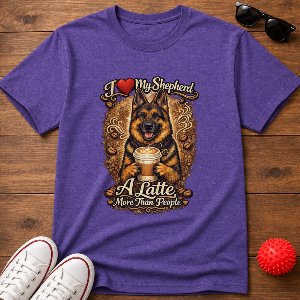 GSD Latte Tee