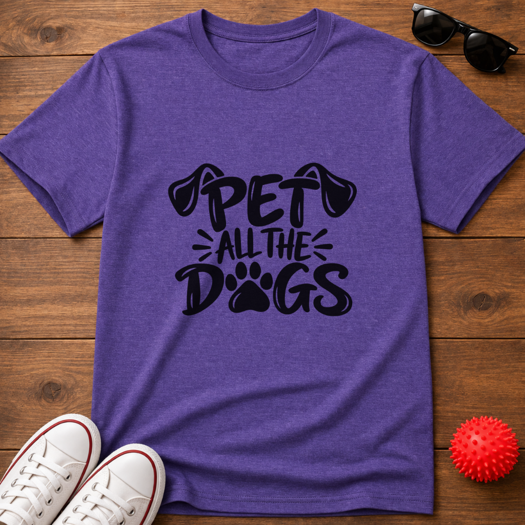 Pet All The Dogs Tee