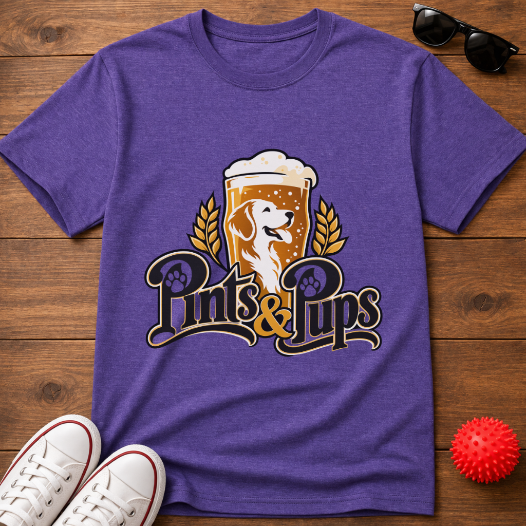 Pints & Pups Tee
